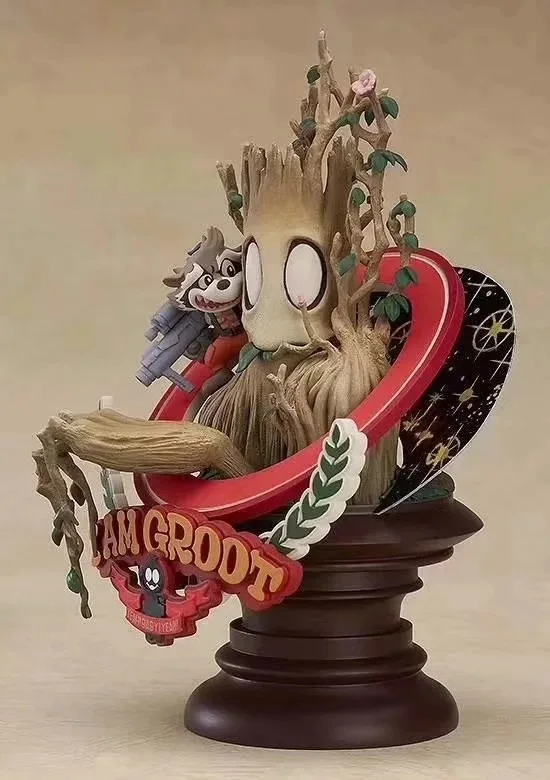 

Anime Galaxy Guard Shuren Groot Superlog Ver Garage Kit Model Ornaments