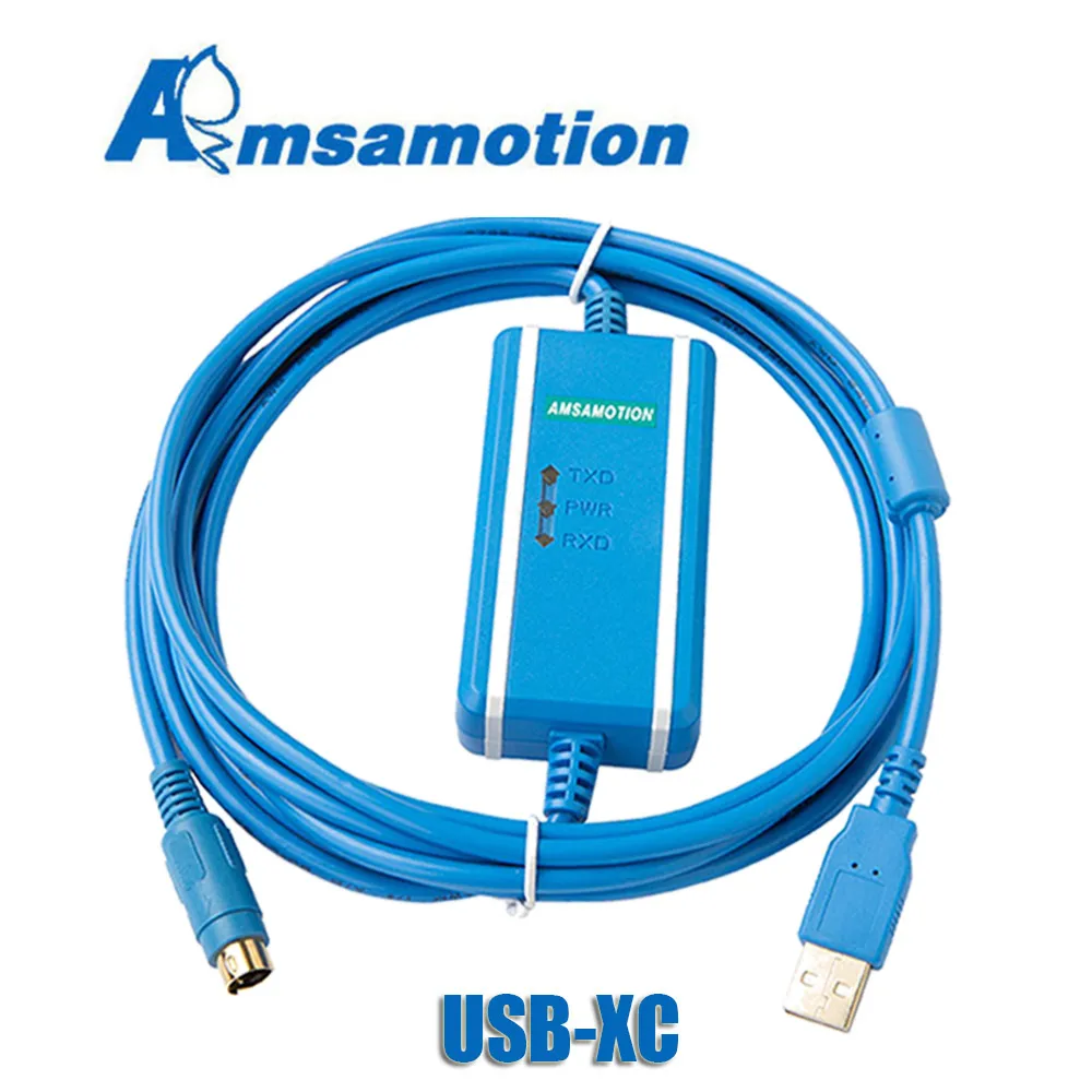 

Suitable XC1/XC2/XC3/XC5 Xinje Communication Cable USB-XC+Isolation version data download cable