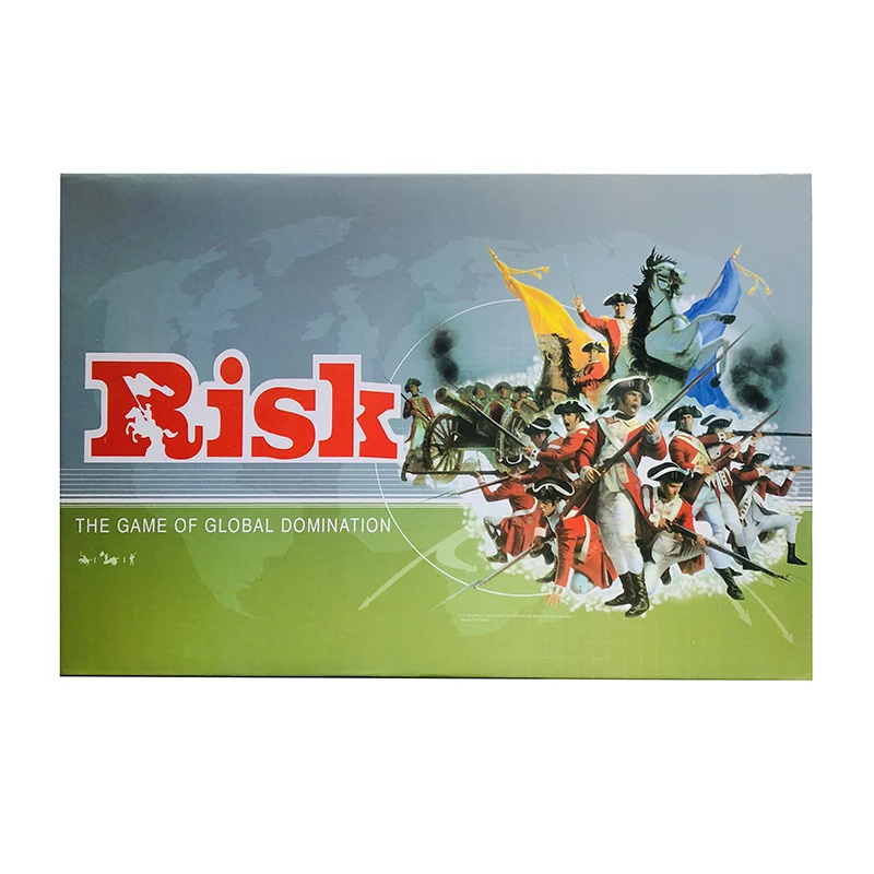 Jogo de tabuleiro risico/risco jogos de mesa 2-6 jogadores 30min versão em inglês