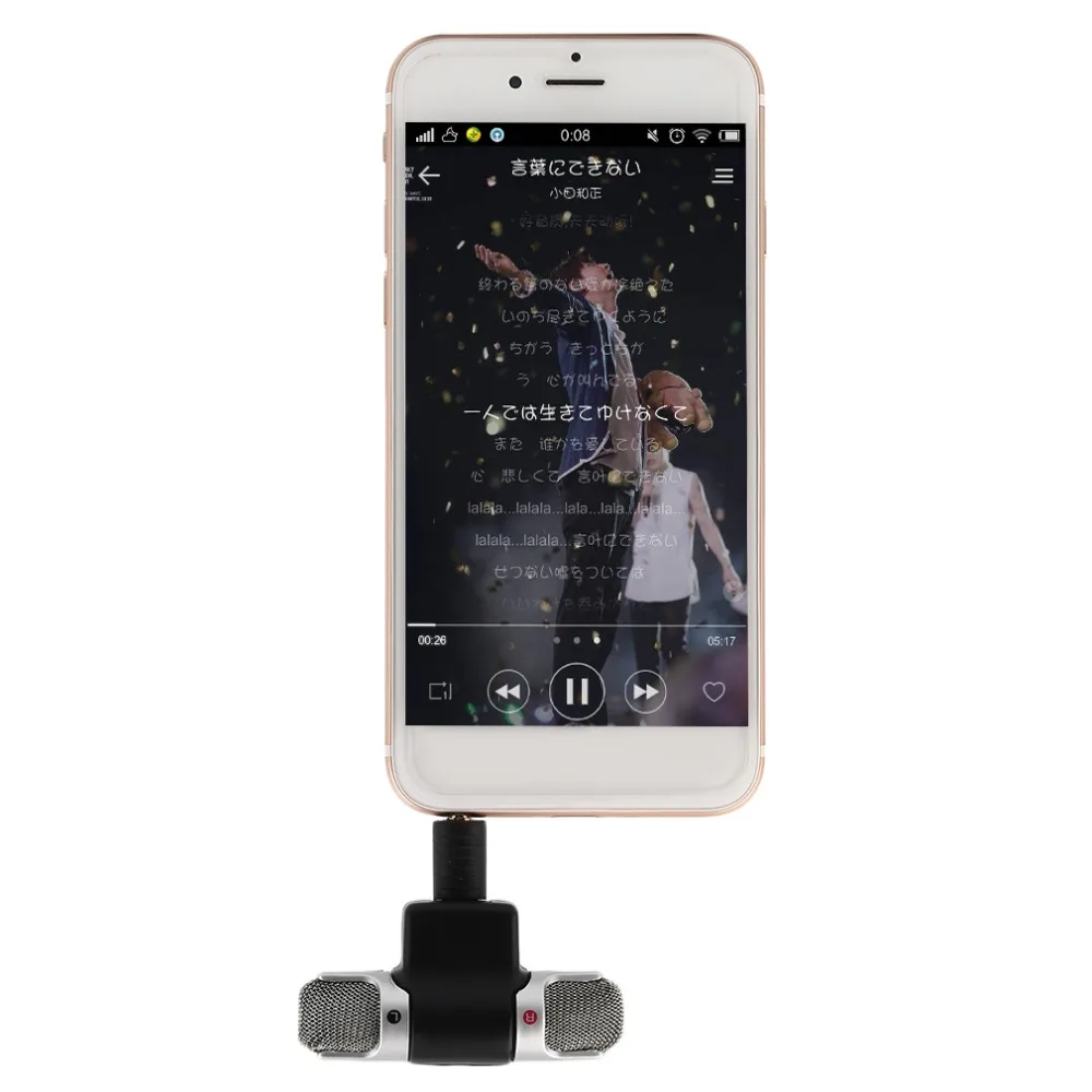 Portable Mini Mic Digital Stereo Microphone for Recorder Mobile Phone New Arrival Headset Microphone Electret Microphone ONLENY