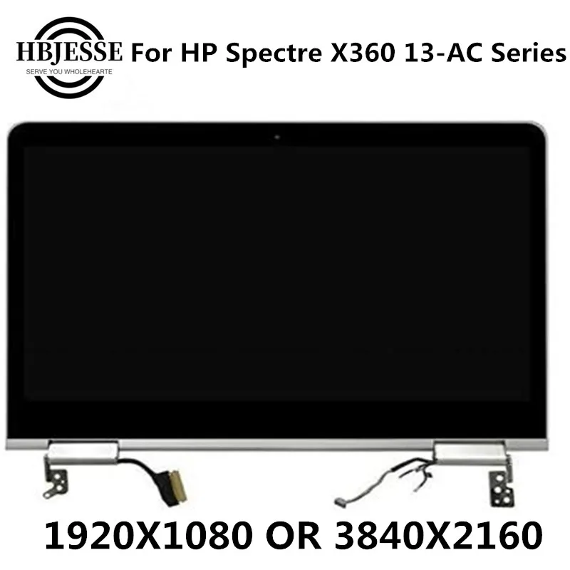 ЖК-дисплей 13 3 дюймов FHD UHD 4K 918130-001 для HP Spectre X360 13-AC Series дигитайзер Замена