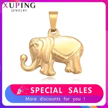 Xuping encantadores animales forma serie colgante Acero inoxidable joyería Popular cumpleaños exquisito regalo de fiesta para mujeres S192-35028(China)