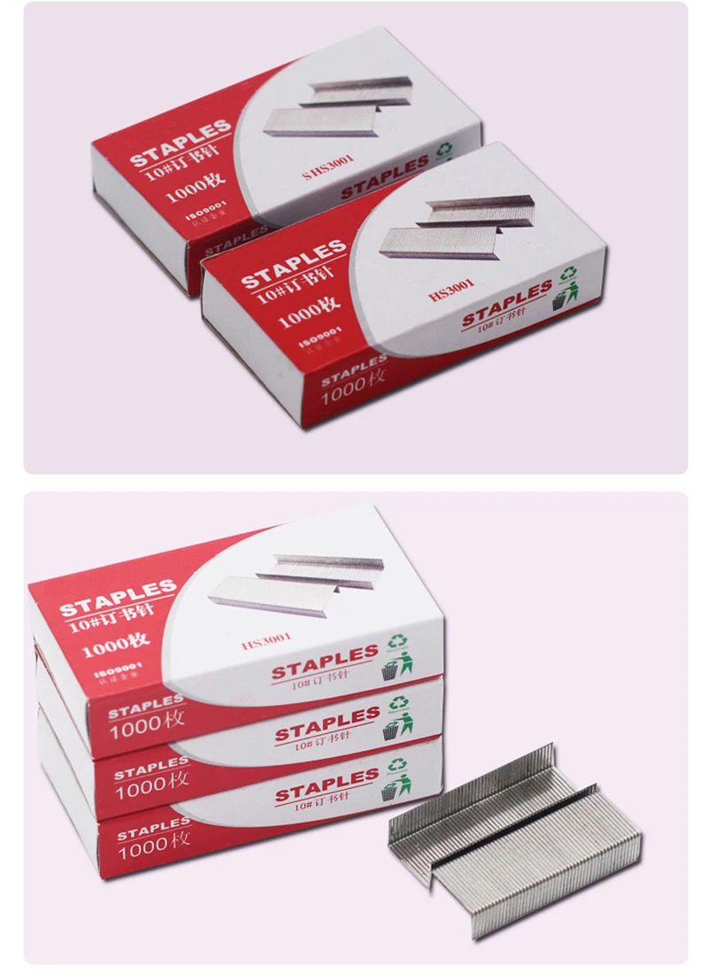 Agrafeuse,No. 10 staplerAgrafeuse Portative Avec Agrafes, Fournitures