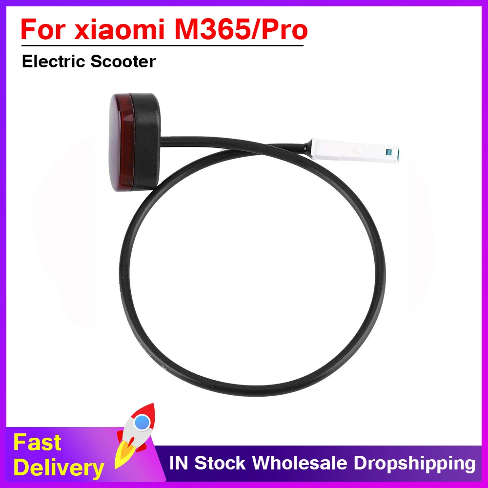 Electric Scooter Rear Tail Light Lamp LED Stoplight Brake Bird Scooters Safety for Xiaomi M365 Vehicles | Спорт и развлечения