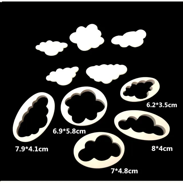 5pcs cloud