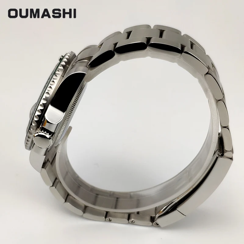 OUMASHI 40 мм автоматические часы мужские 116610 из нержавеющей стали сапфир 20 бар плавать дайвер механические наручные часы