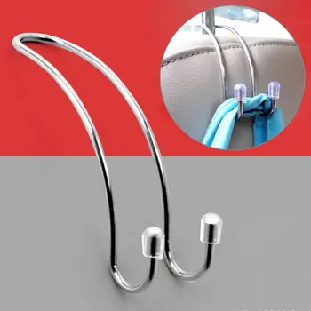 

Car Seat Holder Coat Clothes Hook Back Purse Bag Hanging Hanger Organizer Car Headrest Hook