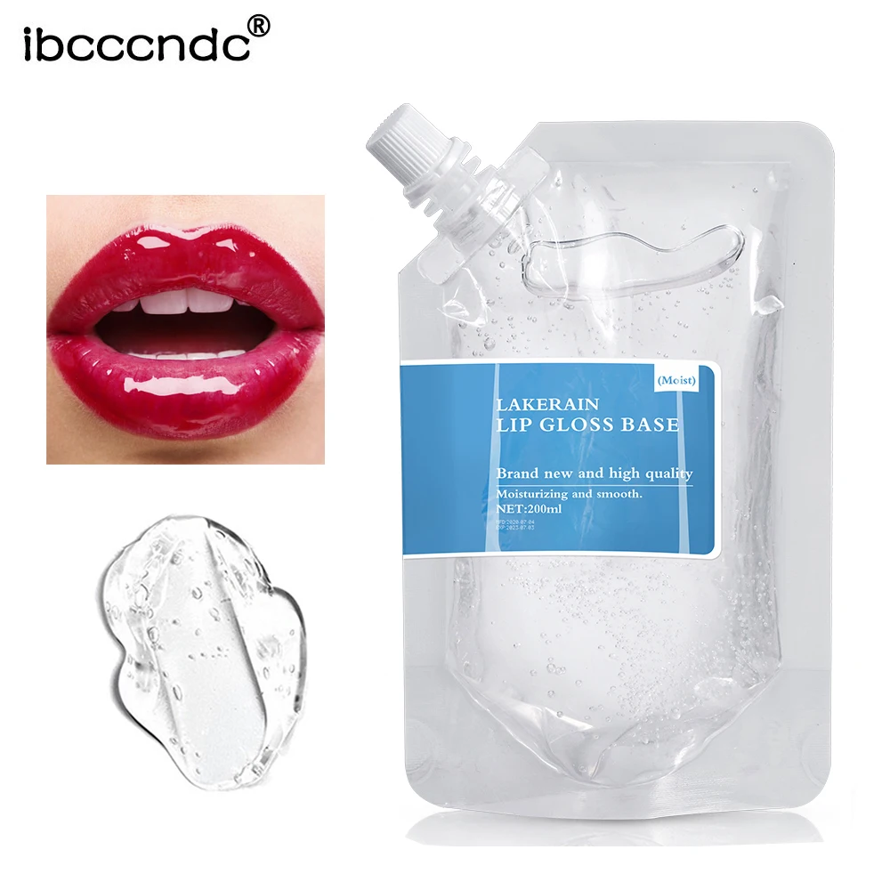 

100ml Clear Lip Gloss Base Gel Lip Glaze Material Moisturizing Matte Versagel Lipgloss Base Handmade Liquid Lipstick Makeup