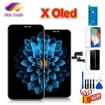 

X OLED Screen For iPhone X LCD Screen Digitizer Assembly Replacement Original AMOLED Incell A1901 A1865