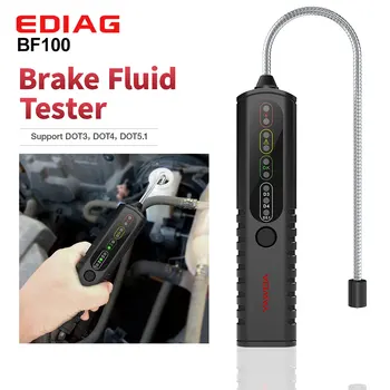 

Auto Brake Fluid tester LED display BF100 Support DOT3, DOT4, DOT5.1 Multi type fluid test Sensitive water content detect