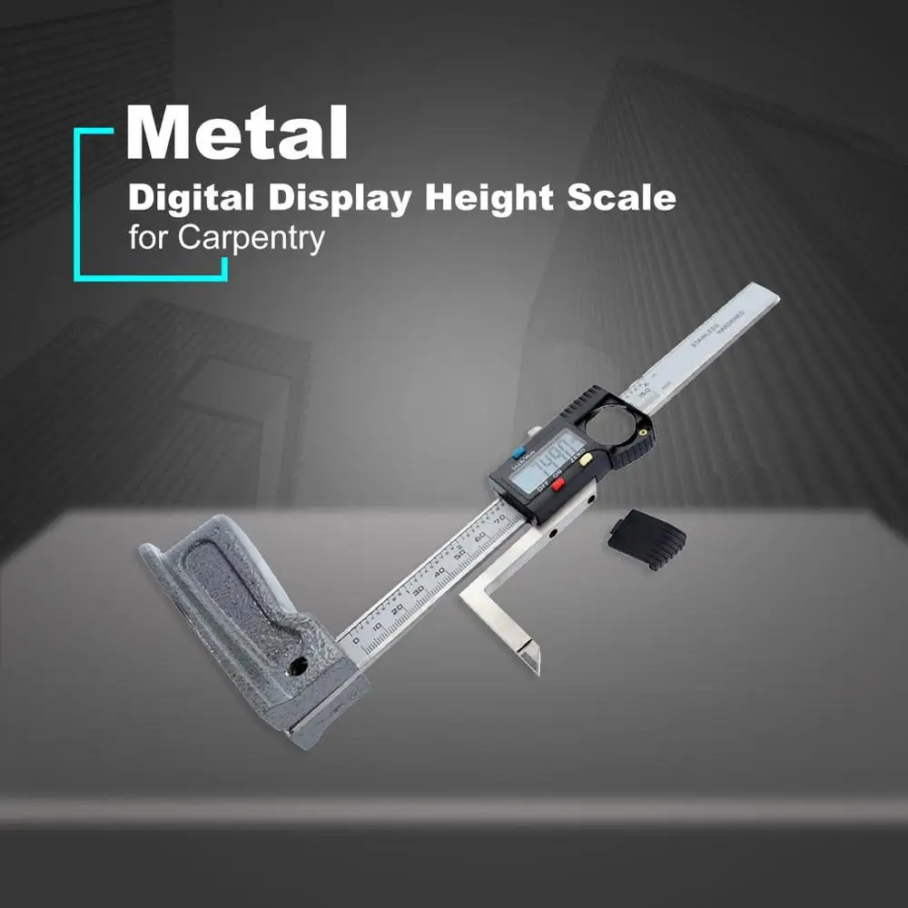 Цифровой мини-измеритель высоты 0-150 мм 0,01 мм штангенциркуль металлический электронный маркировочный прибор