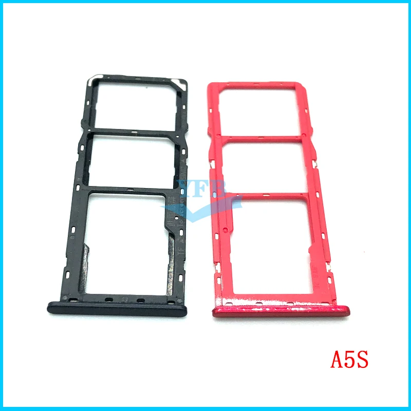 SIM Card Tray Slot Holder Adapter For OPPO A5 A5S Reader Repair Replacement Parts | Мобильные телефоны и аксессуары
