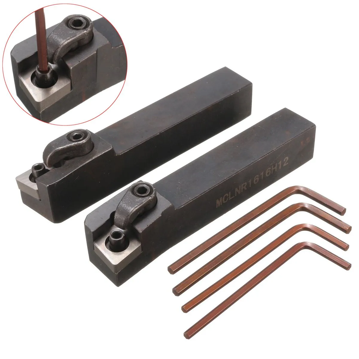 MCLNR1616H12+ MCLNL1616H12 External Threading Tools Holder Lathe Index Turning Tool Holder For CNMG1204 16x16m Newest