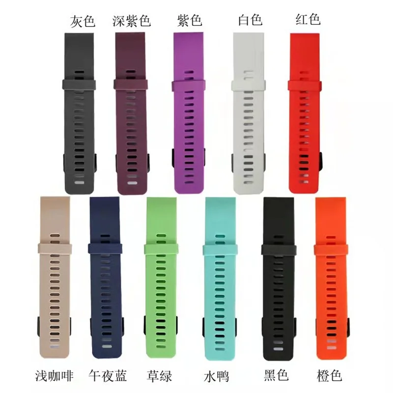 Мягкие силиконовые умные часы ремешок для Garmin Forerunner 35 спортивный ремешок для Forerunner30 Замена браслета аксессуары