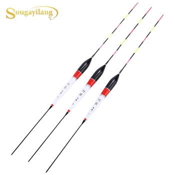 

Sougayilang Top Quality 3pcs Led Electronic Fishing Float 1# 2# 3# Luminous Floats Fishing Light Stick Night Fishing Tackle