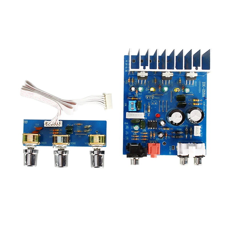 TDA2030 2.1 Channel Audio Amplifier Board 15W*2+30W Subwoofer Amplifiers Stereo For Speaker Amp DIY Accessories Dual AC12V-15V