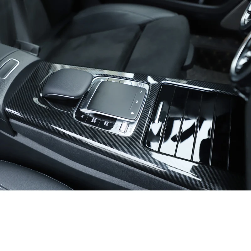 Lsrtw2017 for Mercedes Benz A Class A180 A200 Car Centrol Control Gear  Panel Trims Interior Accessories 2019 2020 2021 W177|Car Stickers| -  AliExpress