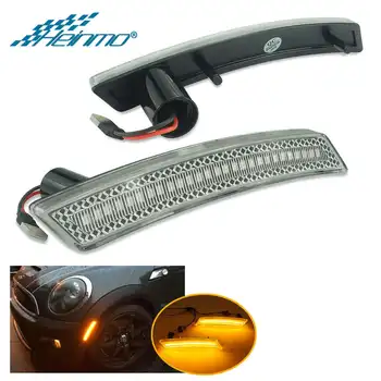 

LED Turn Signal Side Marker Lights For Mini Cooper R56 R55 R59 R60 R61 Front Rear LED Side Repeater Lamp For Mini Countryman R60