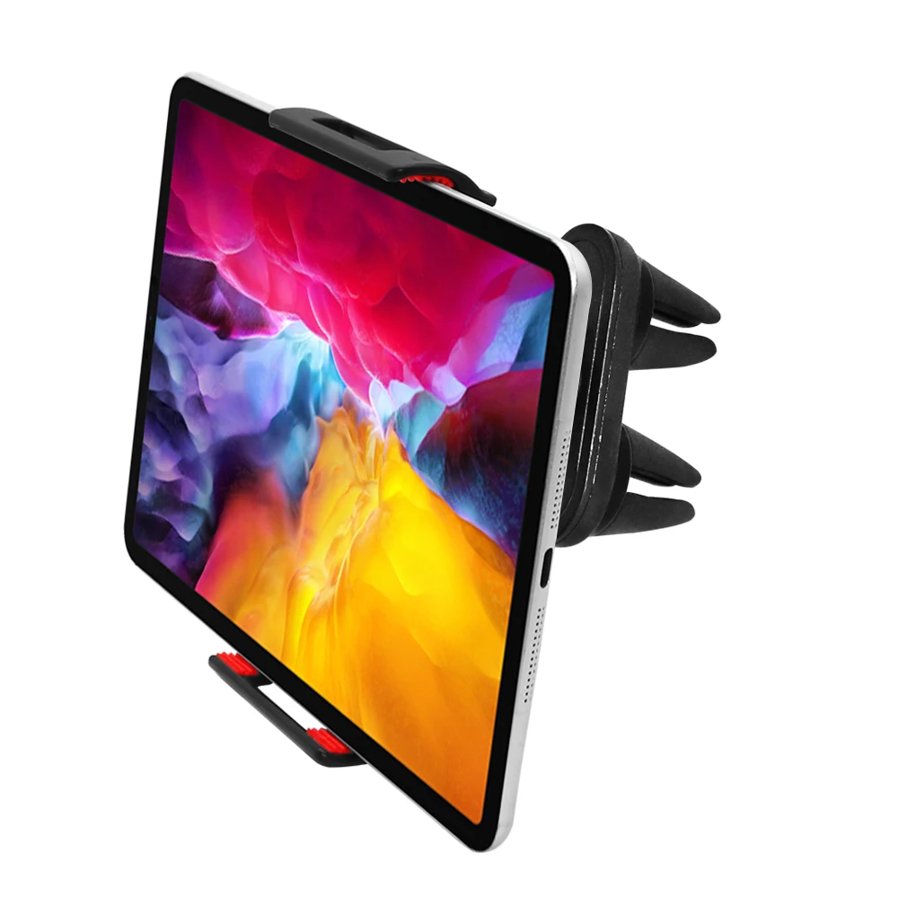 Xnyocn Universal Tablet PC Stand Air Vent 4-11 inch Phone Tablet Car Mount Holder for iPad Pro mini Samsung Pad Car Phone Holder