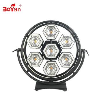 

DJ stage light high brightness 7-Halo Hexa LED pixel blight