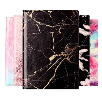 

Marble Pattern PU Leather Case for Amazon Kindle Fire 7 2019 2017 Version 7.0 inch Cover with card slots tablet case +FilmGift