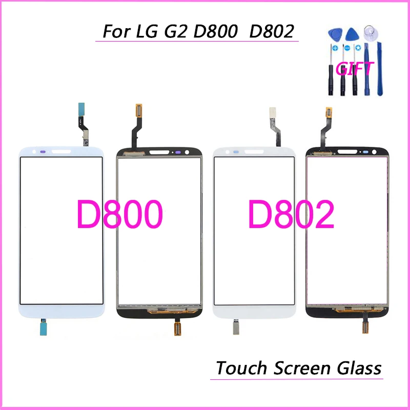 Для LG G2 D802 D805 и D800 D801 D803 сенсорный экран дигитайзер стеклянная панель объектива