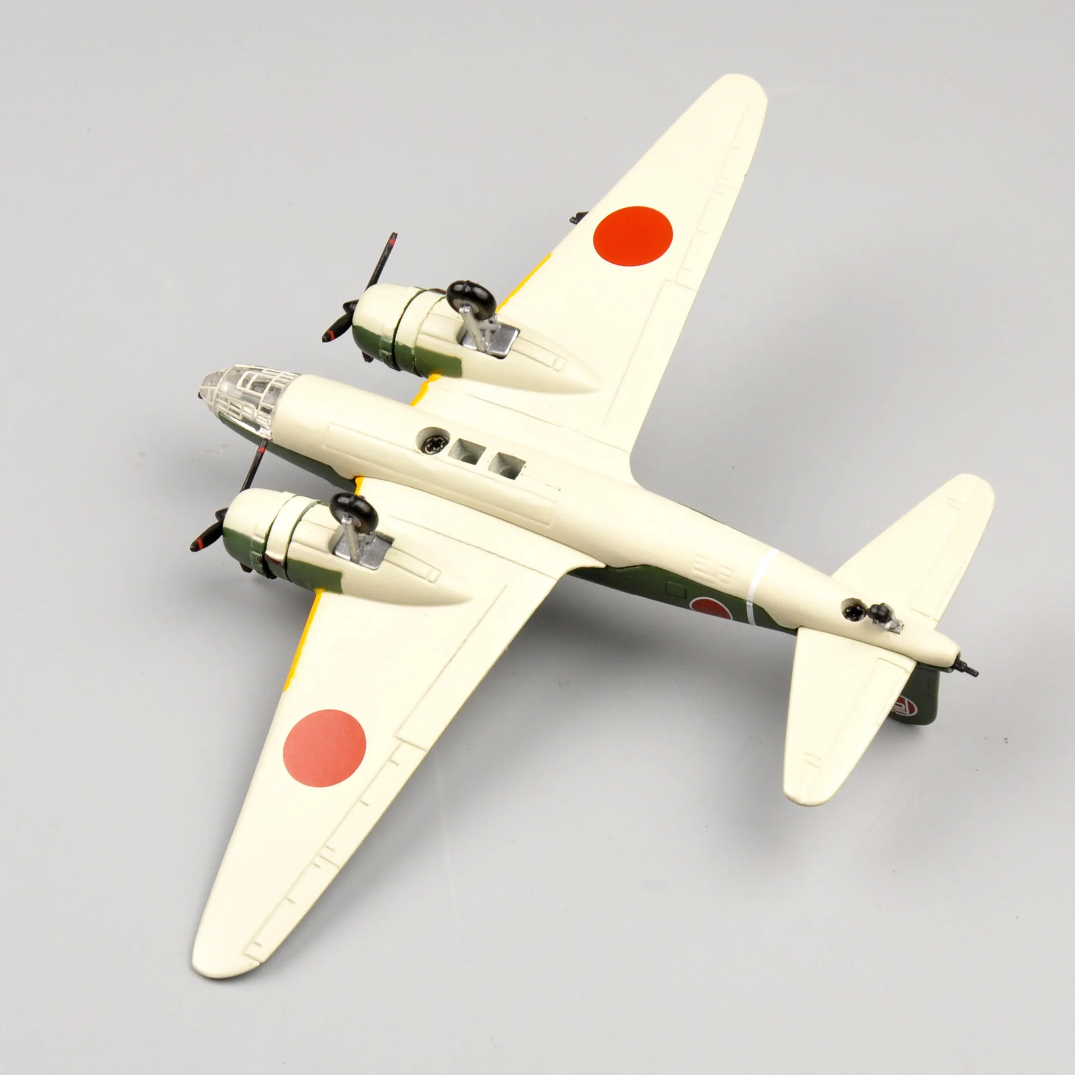 ATLAS 1/144, масштабная модель полученная литьем под давлением Второй мировой войны, Япония, Strategic bomber Mitsubishi Ki-2/97, модели самолетов игрушечные самолеты