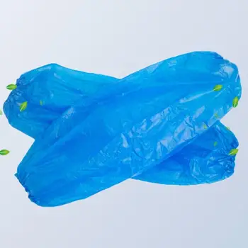 

100PCS Disposable Arm Sleeves Protective Waterproof Oil-proof Cleaning Plastic Sleeve Household Hotel Non Toxic Protection Cover