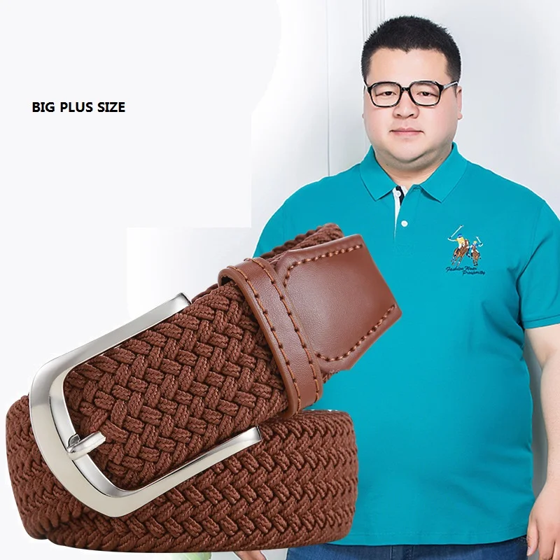 

wj21322 160 CM New young man women girls rubber polyester stretch golf elastic canvas belt