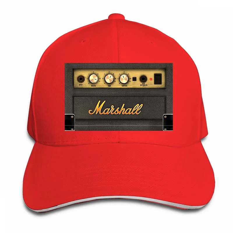 Spinal Tap комбоусилитель Marshall бейсбольная кепка для мужчин и женщин Кепка для водителя грузовика модная Регулируемая Кепка - Цвет: 2-Red
