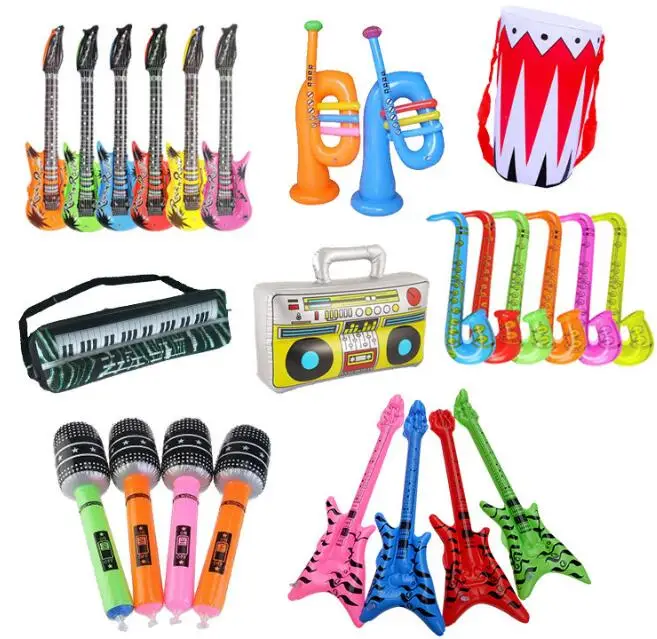 1pcs PVC Fancy Inflatable Instrument Toys For Children Carnival Party