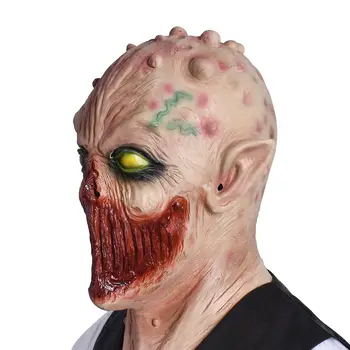 

Halloween Costume Ball Horror Mask Zombie Skull Scary Clown Ghost Cosplay Soft Bone Latex Toys
