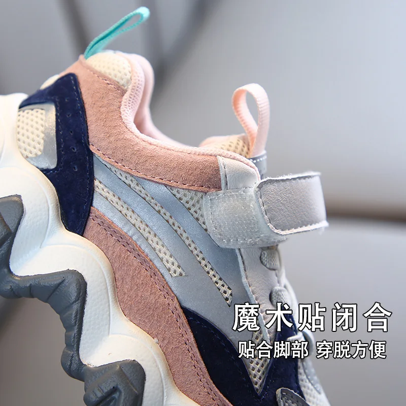 EXCARGO Childrens Shoes Spring Platform Sneakers 2020 Girl Casual Shoes Breathable Student Sneakers Childrens Shoe