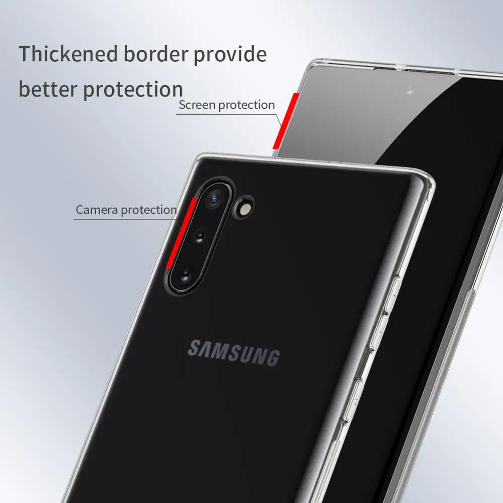 Для samsung Galaxy Note 10 10 Plus 5G 9 8 7 кейс чехол TPU задняя крышка для samsung S10 S10 Plus S10e S9 S8 Plus чехлы