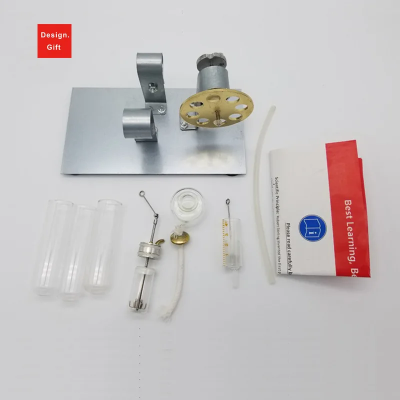 Модель Стирлинга модель эксперимента генератор Модель DIY Стирлинг образовательная детская игрушка экспериментальное обучение