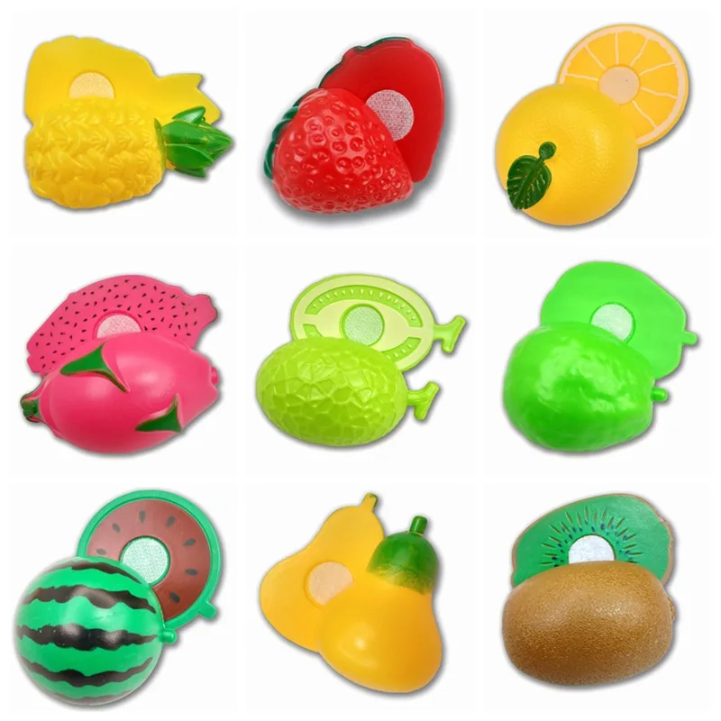  Children Play House Cutting & Vegetable Fruit Cut Kindergarten Toys Teaching Aids in Bulk - 4000292602634