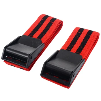 

1 Pair Occlusion Bands Red Blood Flow Restriction Bands BFR Tourniquet Training Biceps Bands