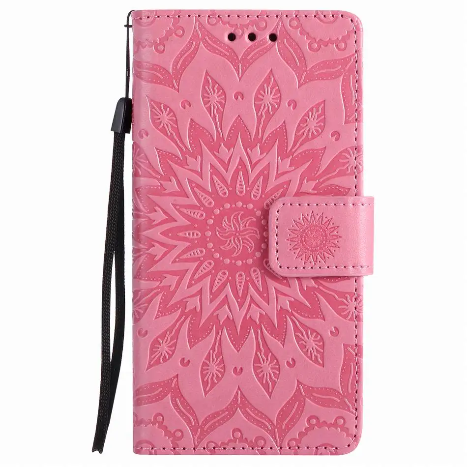 Pink Кожаные чехлы для Huawei Honor 8C 8X9 10 P10 P9 P8 Lite коврики 20 X Pro Y5 Y6 Y9 чехол-футляр в виде книжки чехлы с функцией подставки DP06F - Цвет: Pink