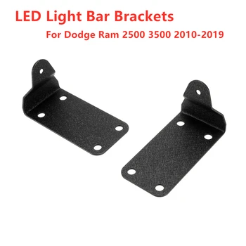 

2Pcs 40 inch Front Light Curved LED Light Bar Mounting Brackets Holders For Dodge Ram 2500 3500 2010 11 2012 13 14 15 16 17-2019