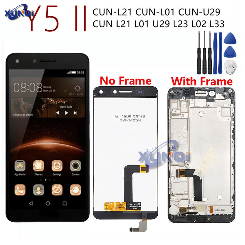 ЖК-дисплей с сенсорным экраном в сборе для Huawei Y5II Y5 II Y5-2 CUN L23 L03 L33 L21 L01 Honor 5A LYO |