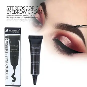 

6 Colors Natural Liquid Dyeing Eyebrow Cream Set 4ml Eyebrows Tint Brown Waterproof Eyebrow Durable Paint Mascara Henna Mak