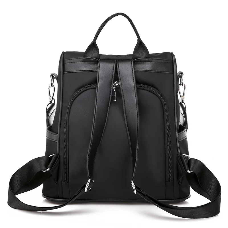 Toposhine многофункциональный женский рюкзак Однотонный женский сумки на плечо черный Оксфорд женские сумки высокого качества сумки для женщин Прямая поставка