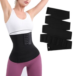 No Waist Allowed Wrap Tiktok Quick Snatch Bandage Wrap Lumbar Waist Support Trainer Back Braces Postpartum Recovery for Women