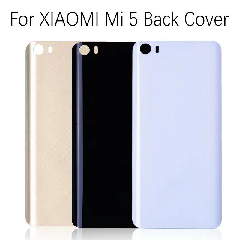 Sinbeda Пластиковая Задняя крышка для Xiaomi mi 5 задняя корпус батарейного отсека Xiao