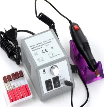 

1 set Mini 2000 Nail Polisher Polishing Tool Set Power Pedicure Gel Cuticle removal mill Polishing equipment