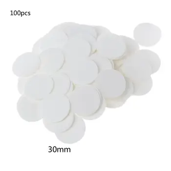 

100Pcs Clear Invisible Round Double Sided Silicone Self Adhesive Dots Stickers