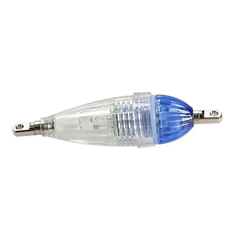 Мини светодиодный глубоководный подводный снасти рыболовная приманка в виде кальмара светильник лампа инструмент светящаяся приманка - Цвет: Тёмно-синий