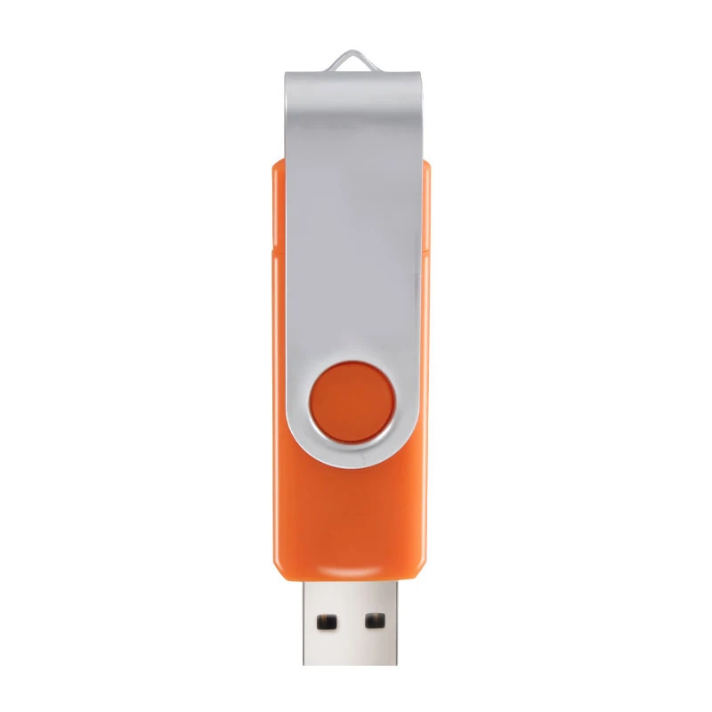 Смартфон OTG usb флеш-накопитель 64 ГБ флеш-накопитель cle usb 2,0 128 ГБ 32 ГБ 16 ГБ OTG флеш-накопитель 8 ГБ 4 ГБ otg disco stick menoria usb - Цвет: Orange