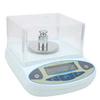 

600g x0.01g Electronic Scale Precision Lab Analytical Balance with 200g Weight 100-240V Digital Scale Jewelry Scale