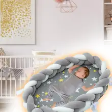 Детская кроватка для новорожденных, кровать для отдыха, дышащая Гипоаллергенная хлопковая портативная моющаяся кроватка для путешествий в спальню для детей